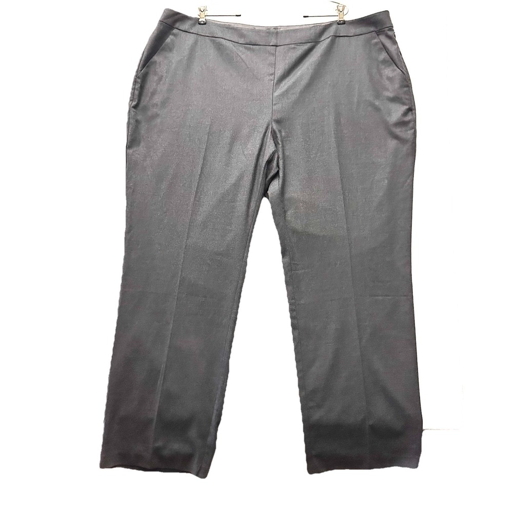 Eileen Fisher Bootcut Trouser 24W Dress Pant Charcoal Career‎ Office Profesional